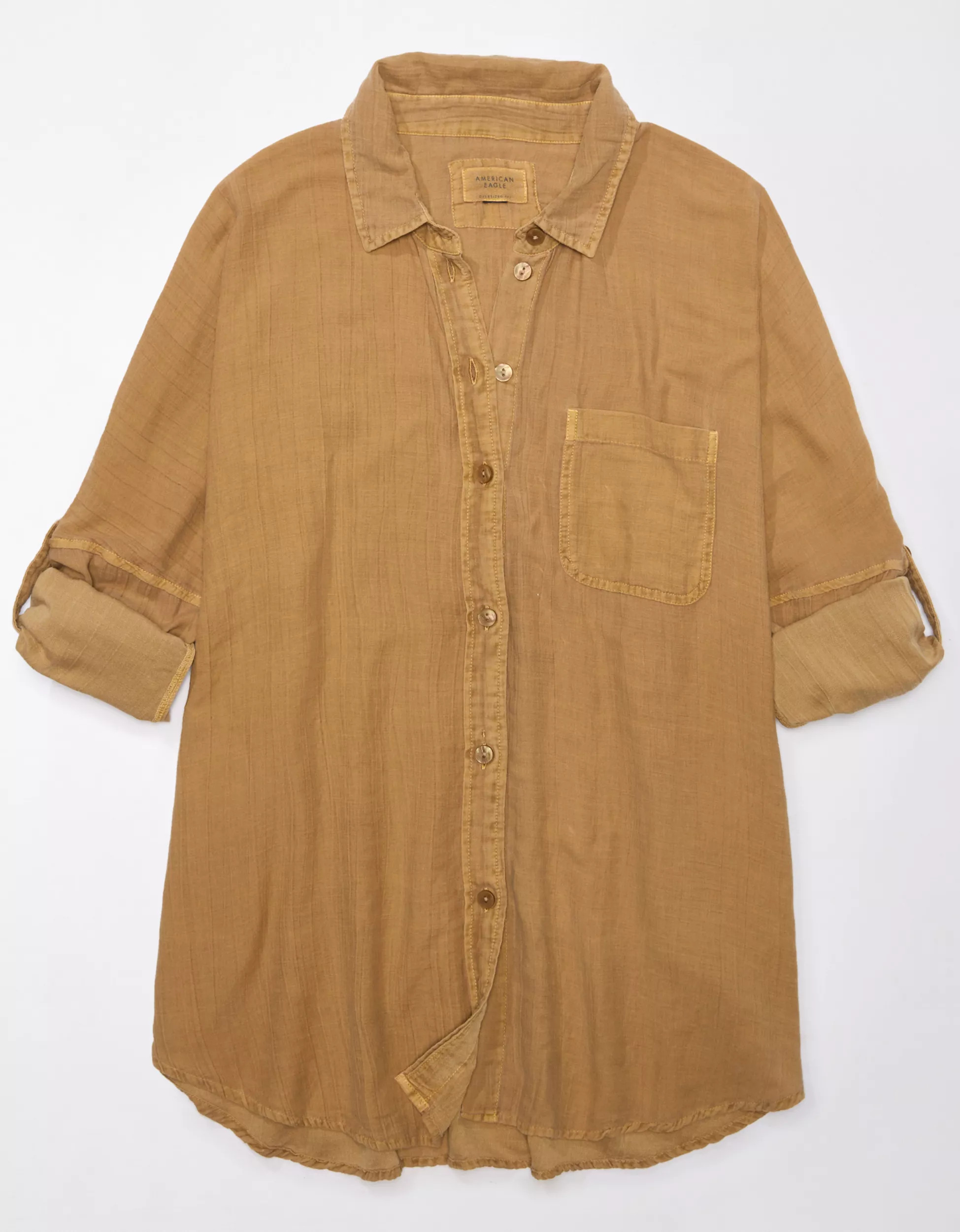 AE Go Big Beach Shirt | American Eagle Outfitters (US & CA)