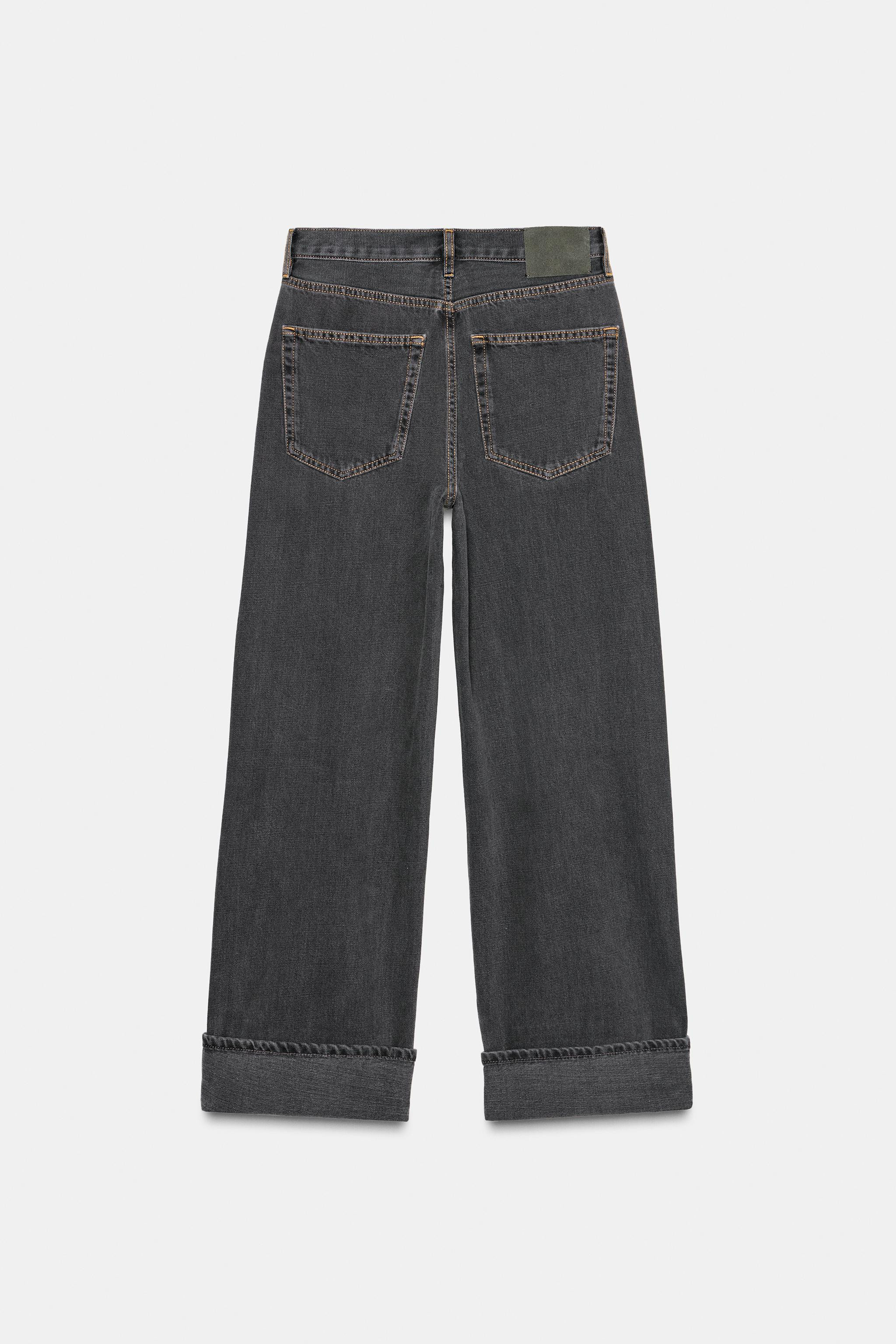 ZW COLLECTION MID-RISE BAGGY JEANS | Zara Canada