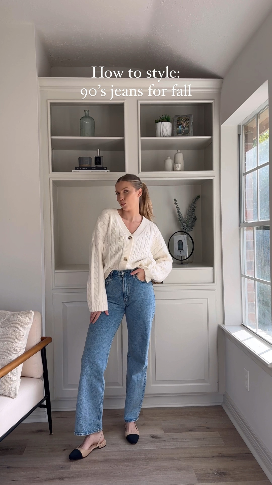 Fall outfits with 90s jeans
Jeans in size 27R | sweatshirt in M | slippers size up | grey sweater in S | puffer vest in L | size up in new balance | cardigan in S | size up .5 in ballet flats | striped sweater in M | size up .5 in black booties | black long sleeve in M | blazer in M | heels size up .5

#LTKworkwear #LTKstyletip #LTKSeasonal