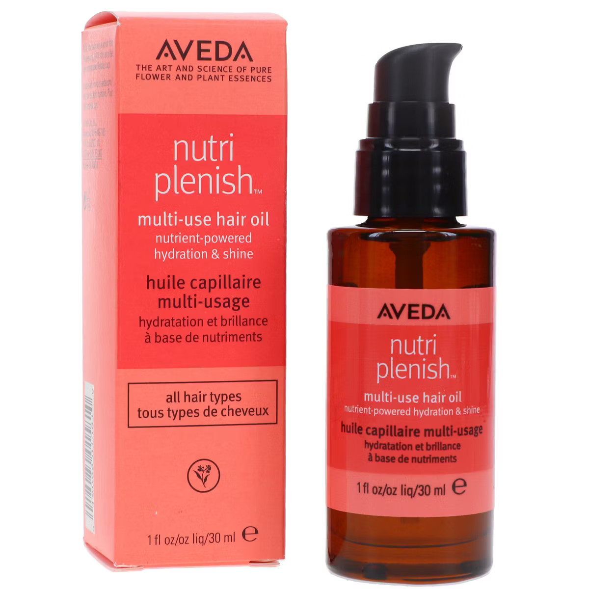 Aveda Nutriplenish Multi-Use Hair Oil 1 oz | Target