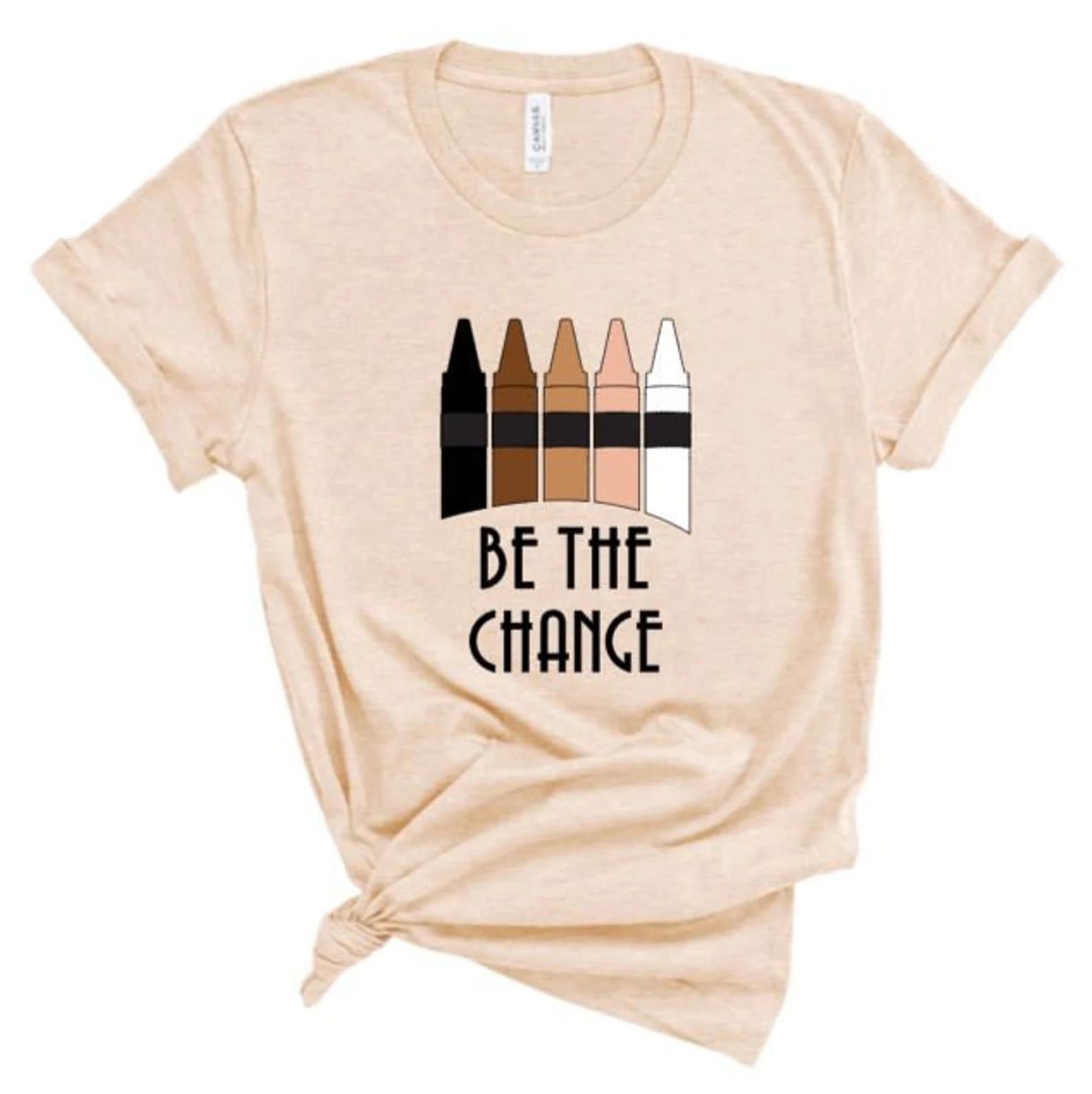 Be The Change Shirt, Motivational Shirt, BLM, Black Lives Matter, Counselor Shirt, Teacher Shirt,... | Etsy (US)