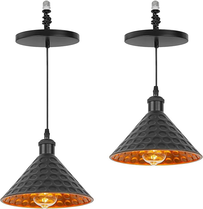 Kiven Instant Light Conversion Kit for 4/5/6inch Hole,Black Gold Inner Farmhouse Lighting Recesse... | Amazon (US)