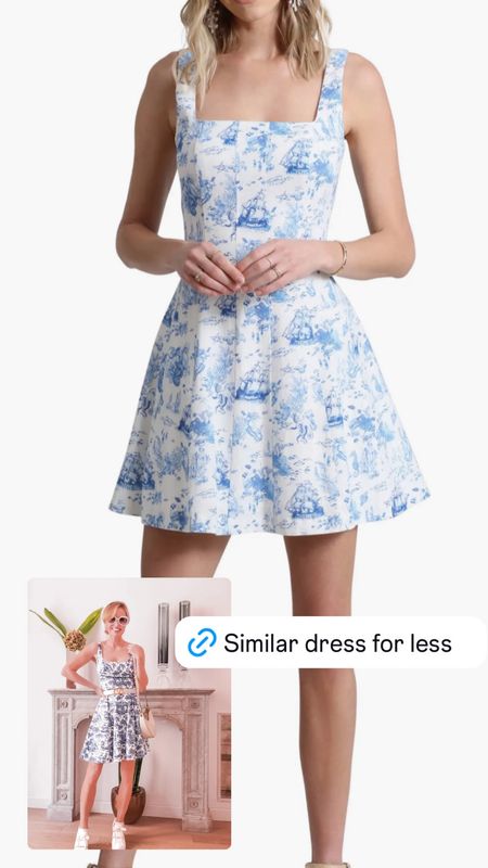 If you love the Staud toile mini dress, but it’s sold out in your size OR you’re looking for a for-less option, this toile dress is very similar for about half the price! 

~Erin xo 

#LTKSeasonal #LTKTravel