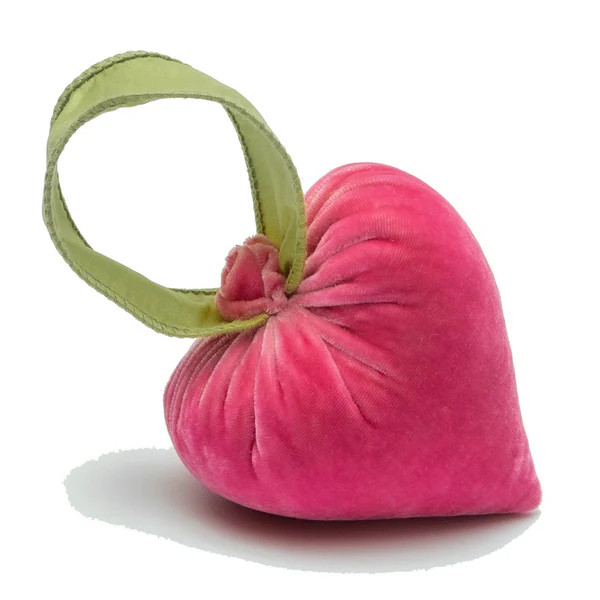 Small Bubblegum Heart w/ Green Ribbon | Hot Skwash