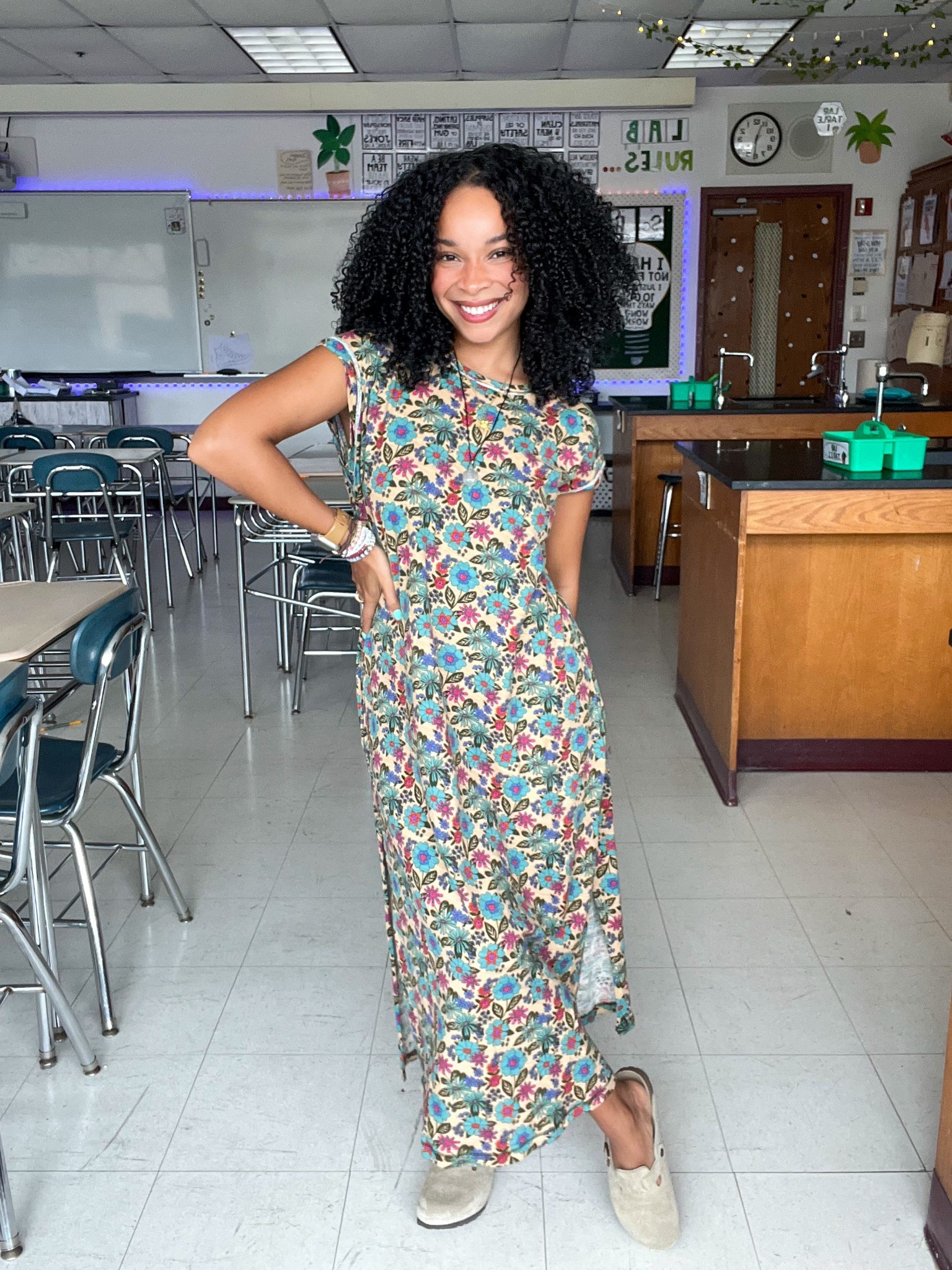 Teacher Outfit 💐🪻🌼 #naturallife 

#LTKWorkwear #LTKSeasonal #LTKStyleTip