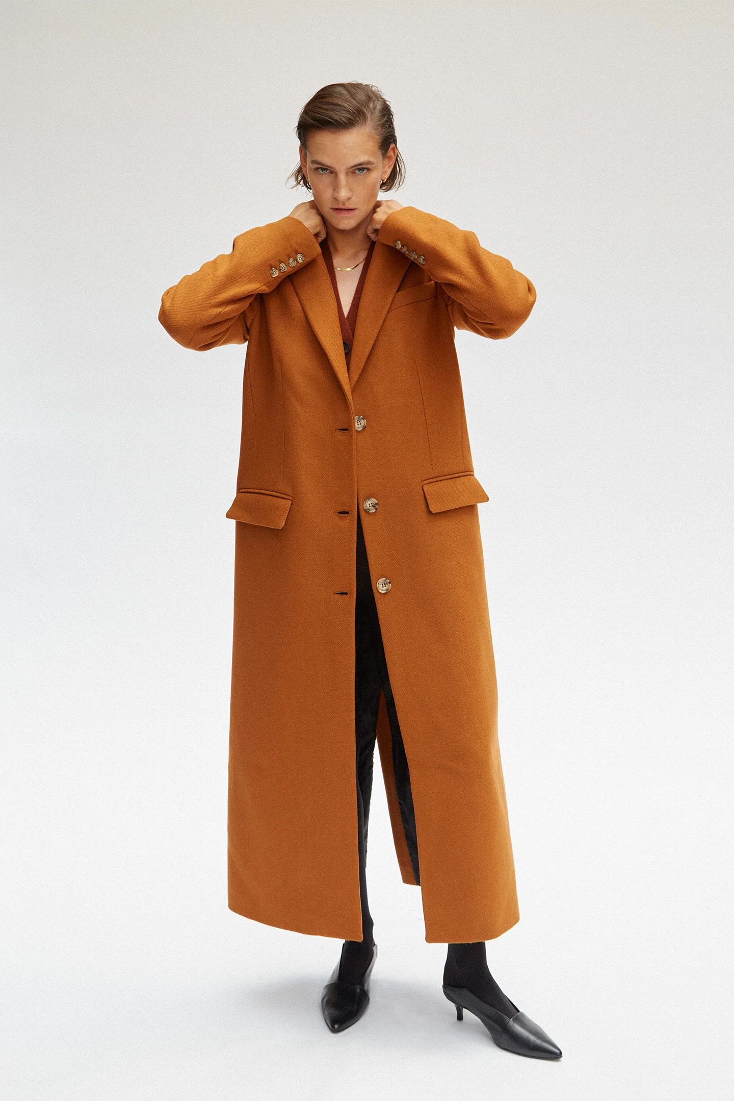 Single Breasted Wool Coat
      
      

      
      $550 | Thakoon