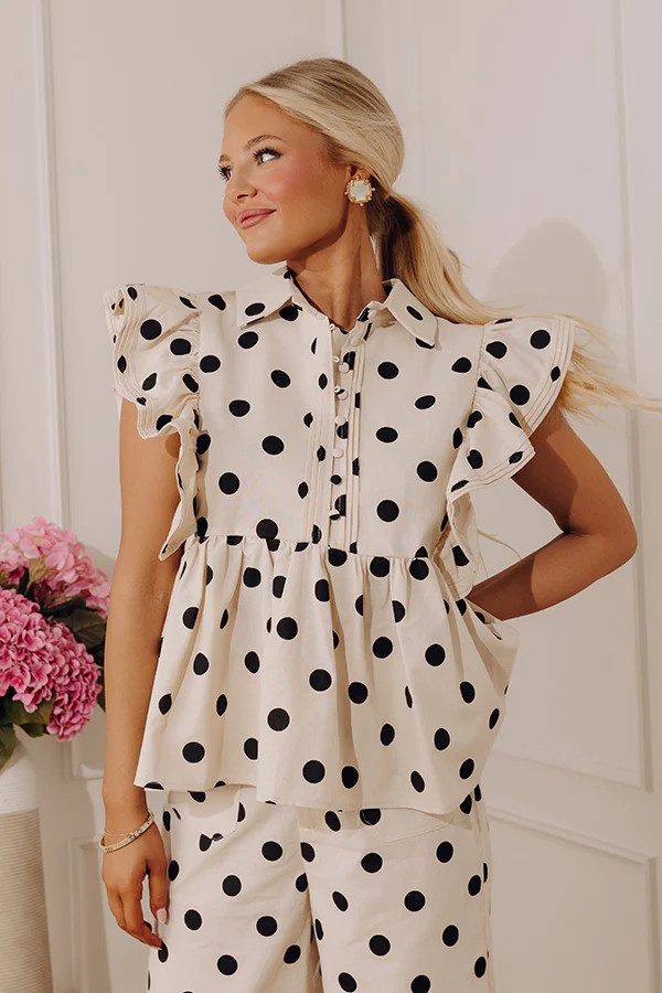 Chic Spotlight Peplum Top | Impressions Online Boutique