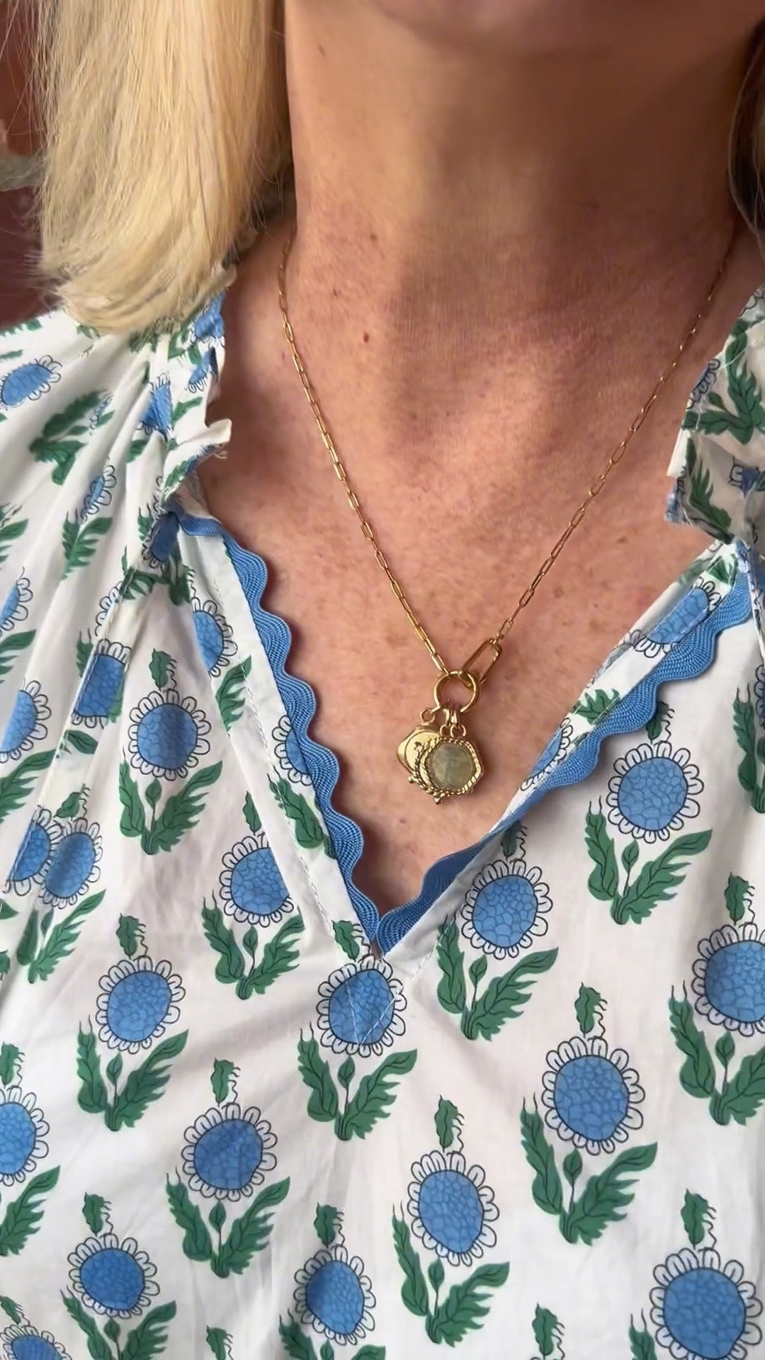 Use code LTKKARSON for 20% off!! I got my mom this adorable necklace from @oakandluna for Valentine’s Day🩷❤️ she loved it! This necklace includes mine and my siblings initials which she thought was so special! 

#LTKmomlife #LTKSaleAlert #LTKValentine