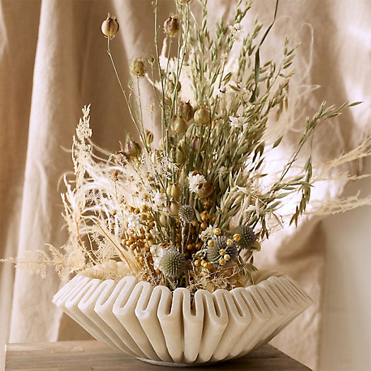 Ruffled Marble Bowl | Terrain