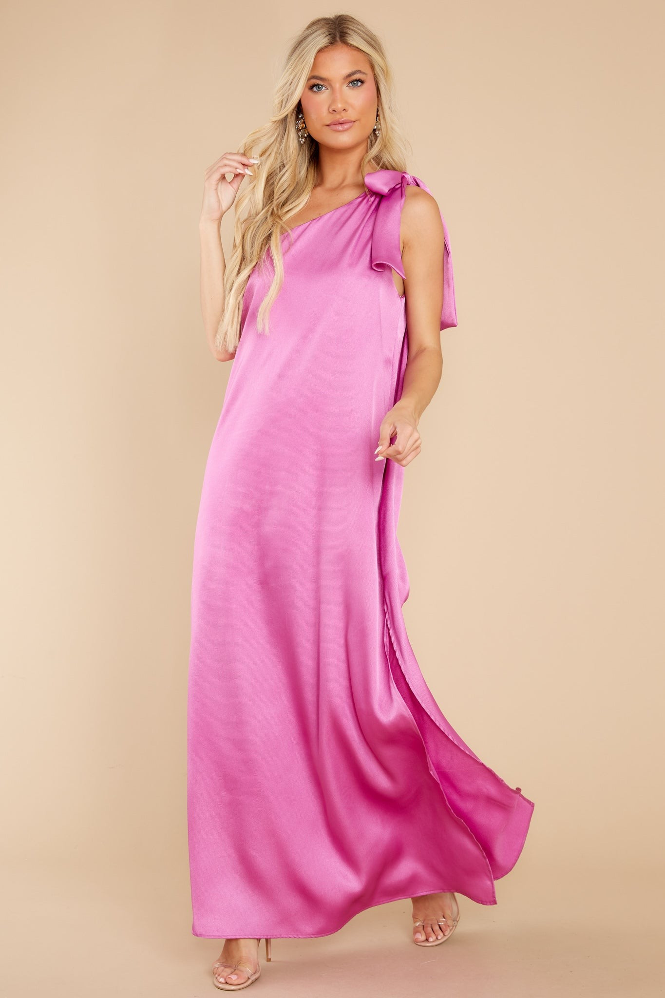 New Chapter Lilac Pink Maxi Dress | Red Dress 