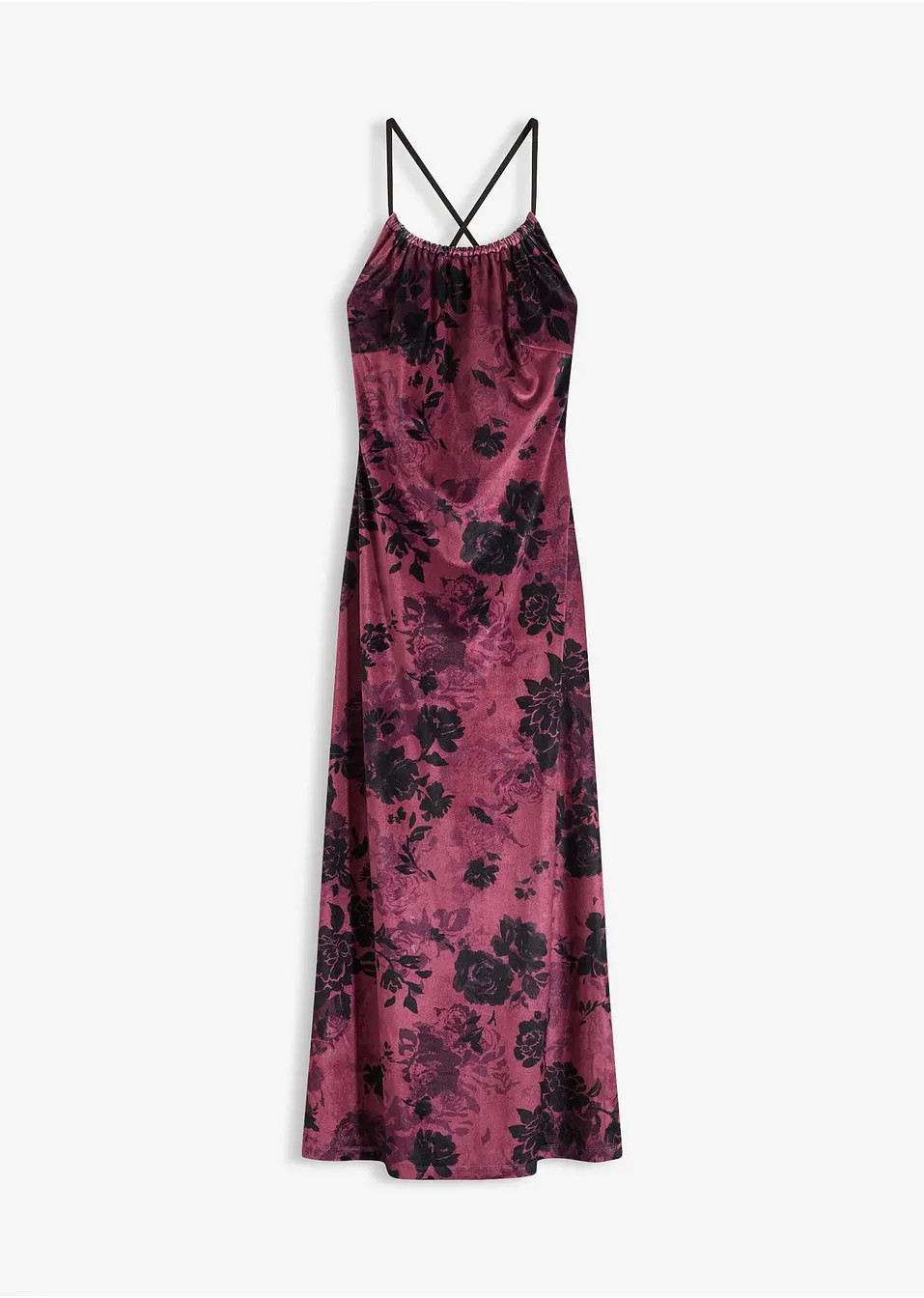 Abito lungo in velluto cangiante | Bonprix IT