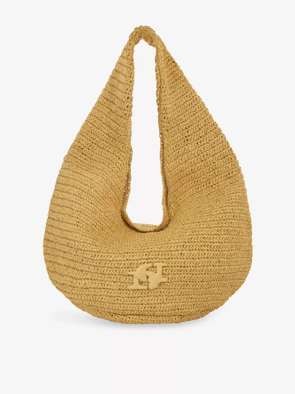 Dangerous Oversized Raffia Shoulder Bag | Selfridges