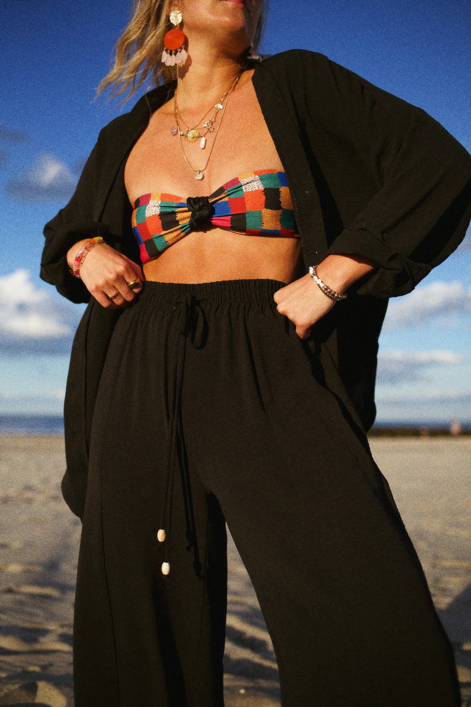 Essential Wide Leg Pant - Black | How Do You Wear That