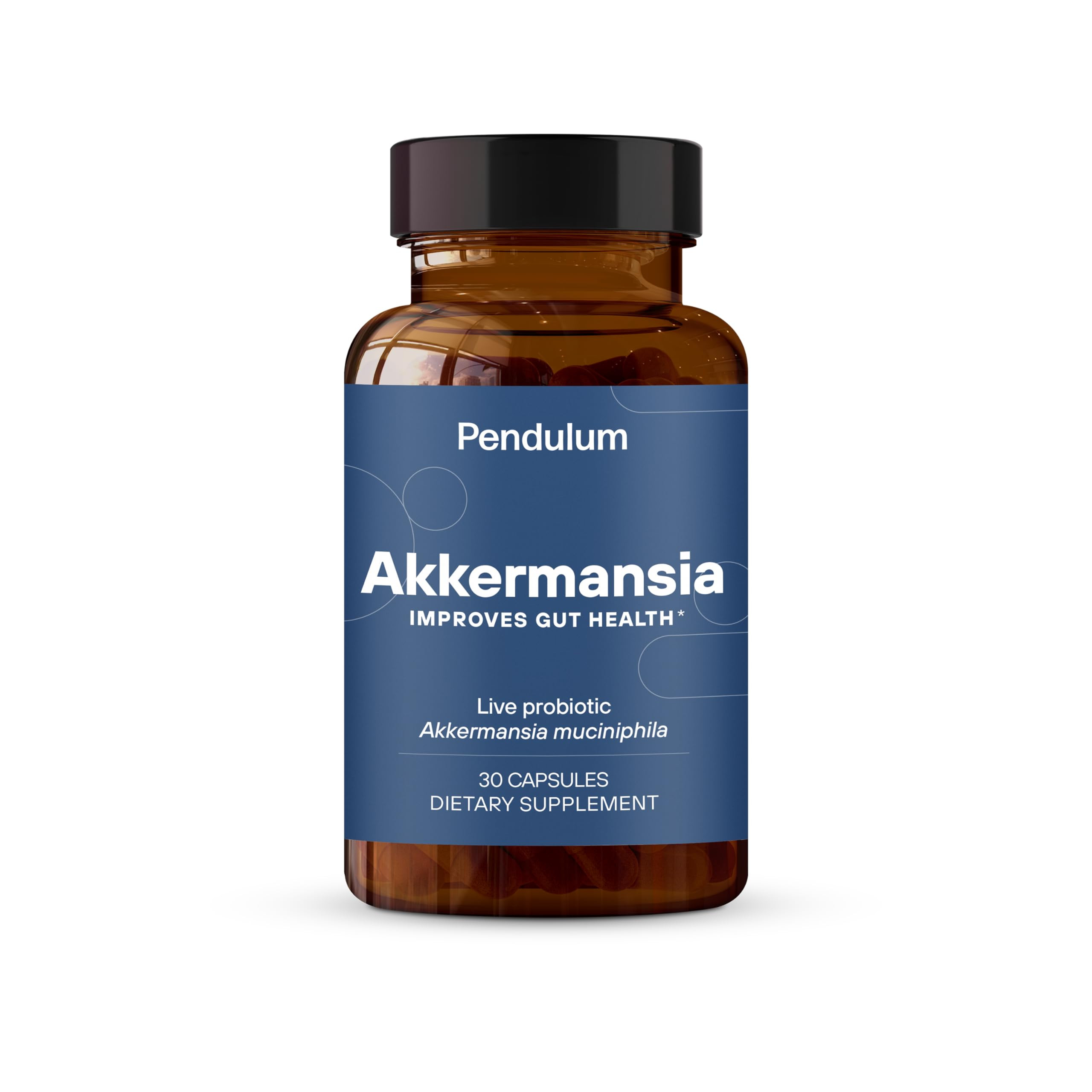 Pendulum Akkermansia Probiotic with Prebiotic Fiber - Increases GLP-1 Production, Delayed Release... | Amazon (US)