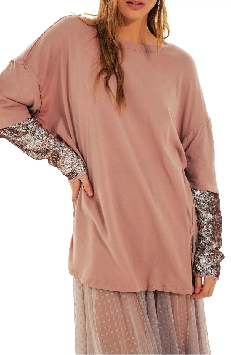 Free People Nellie Sequin Twofer Top | Nordstromrack | Nordstrom Rack