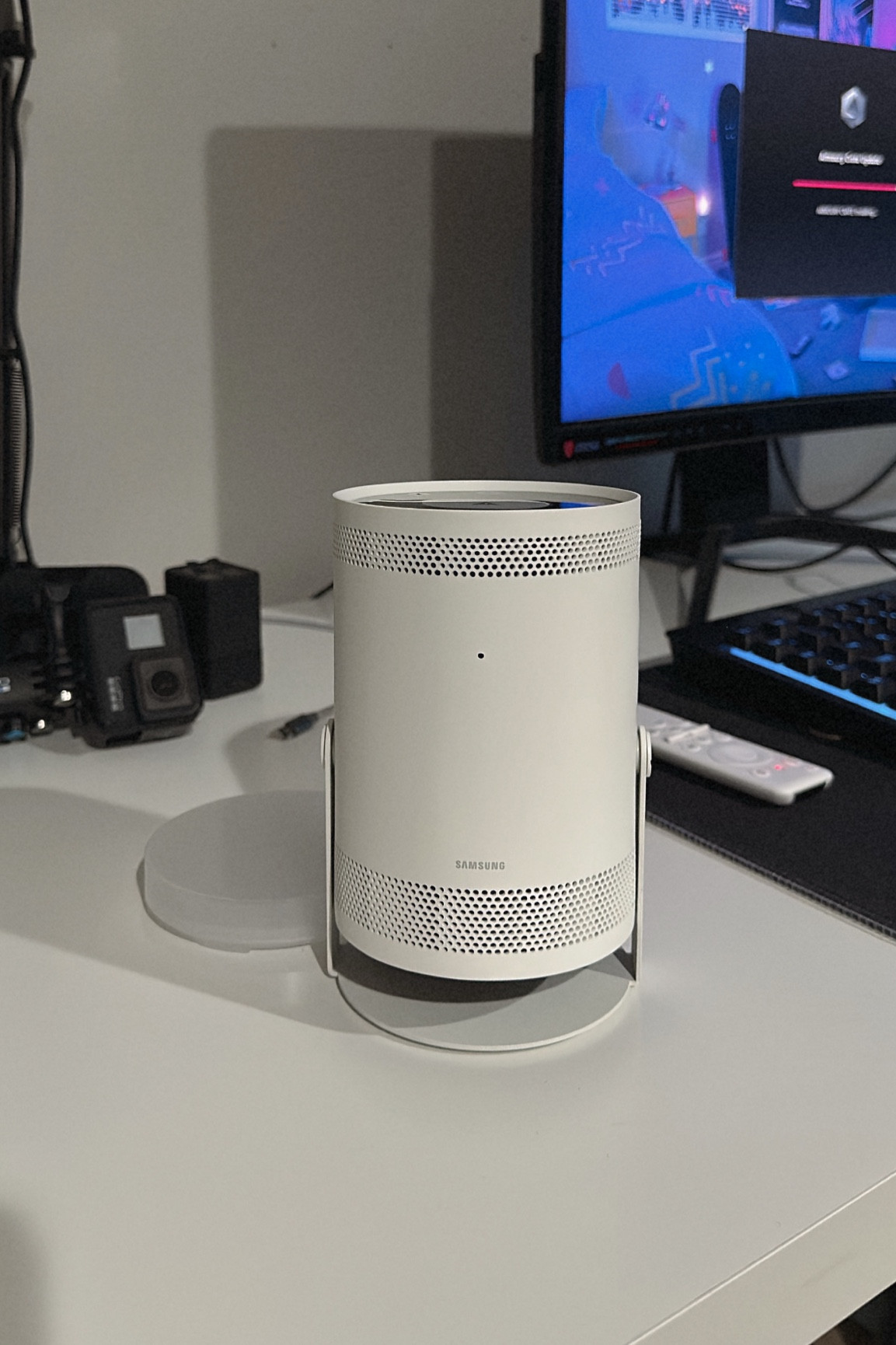 ✨ PROJECTOR ✨
So if you don’t wanna TV in your room or you’re a college student, this is the perfect thing to have. It’s a mini projector which you can take on the go and place it on any screen or wall. It’s also on sale! 

#LTKhome #LTKGiftGuide #LTKsalealert