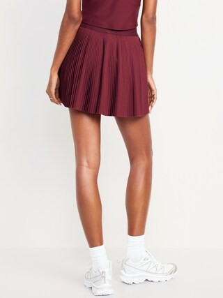 Extra High-Waisted StretchTech Micro-Pleated Skort | Old Navy (US)