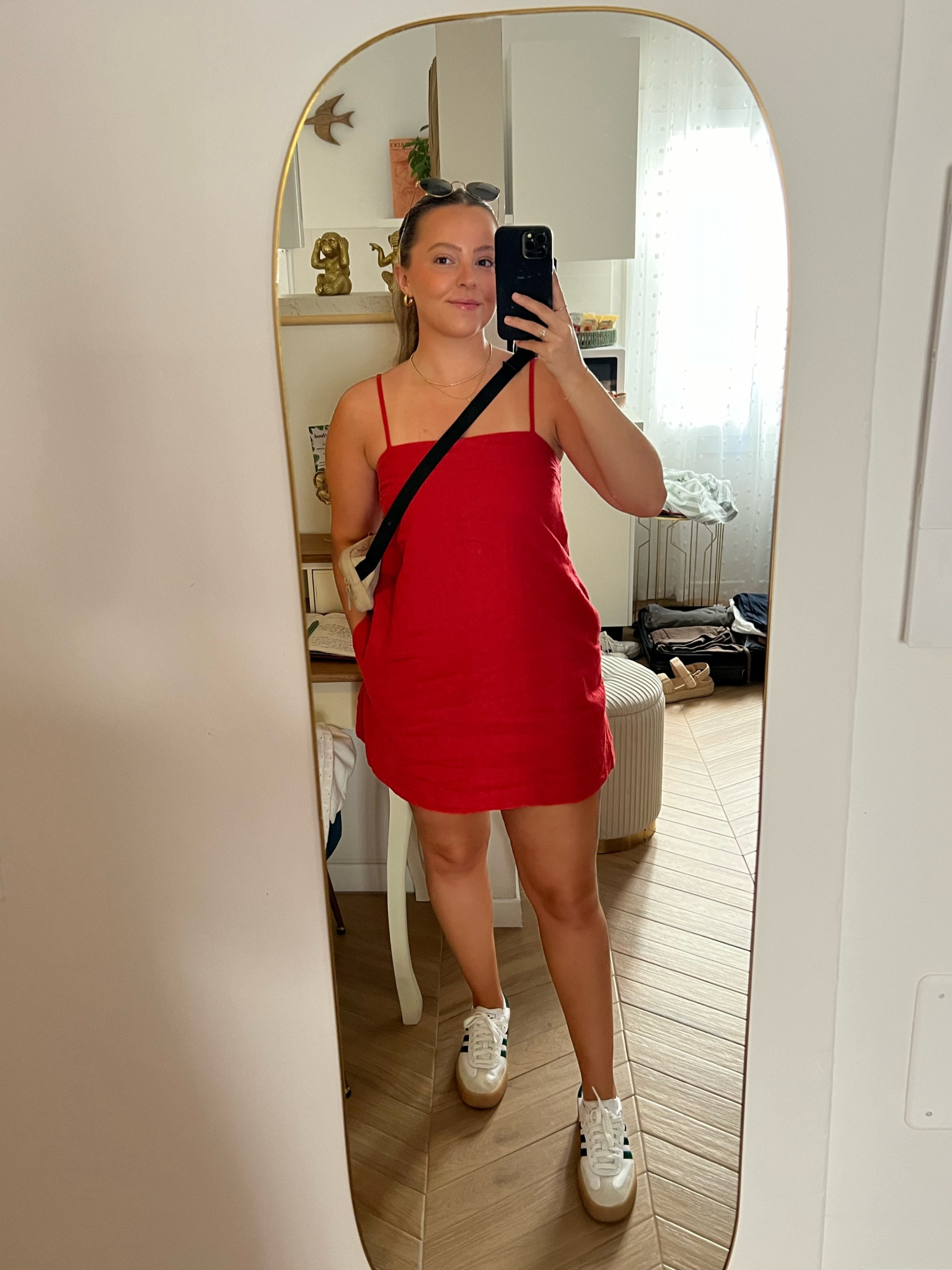 Dress: M, sneakers: TTS. Europe outfit. Summer outfit. Summer dress. Linen dress. Abercrombie. Italy outfit. Vacation outfit.

#LTKMidsize #LTKTravel #LTKShoeCrush