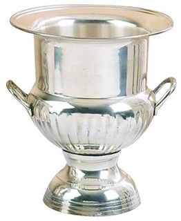 Silver Plated Brass Sp Wine Bucket | Houzz (US)