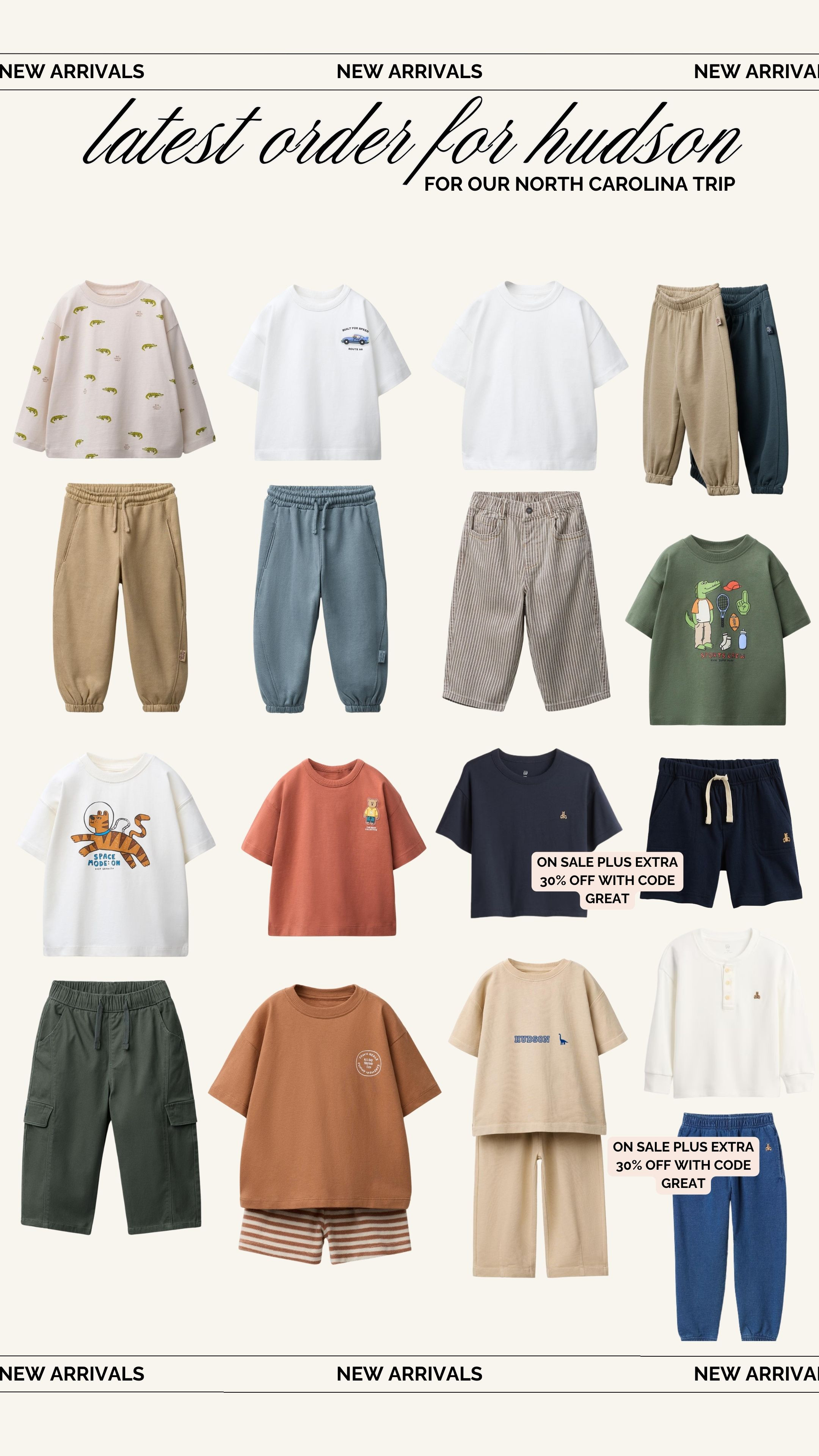 Latest order for Hudson!  

 