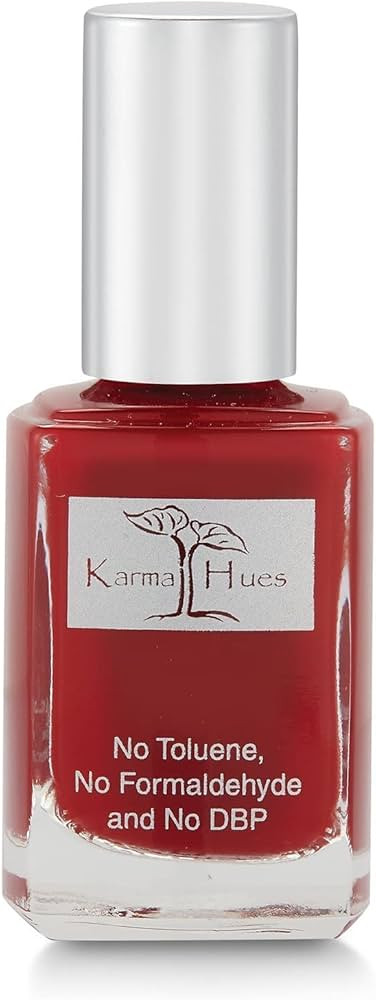 karma organic Natural Non toxic Nail polish - Vegan and Cruelty Free Nail Paint for Nail Art - Fa... | Amazon (US)
