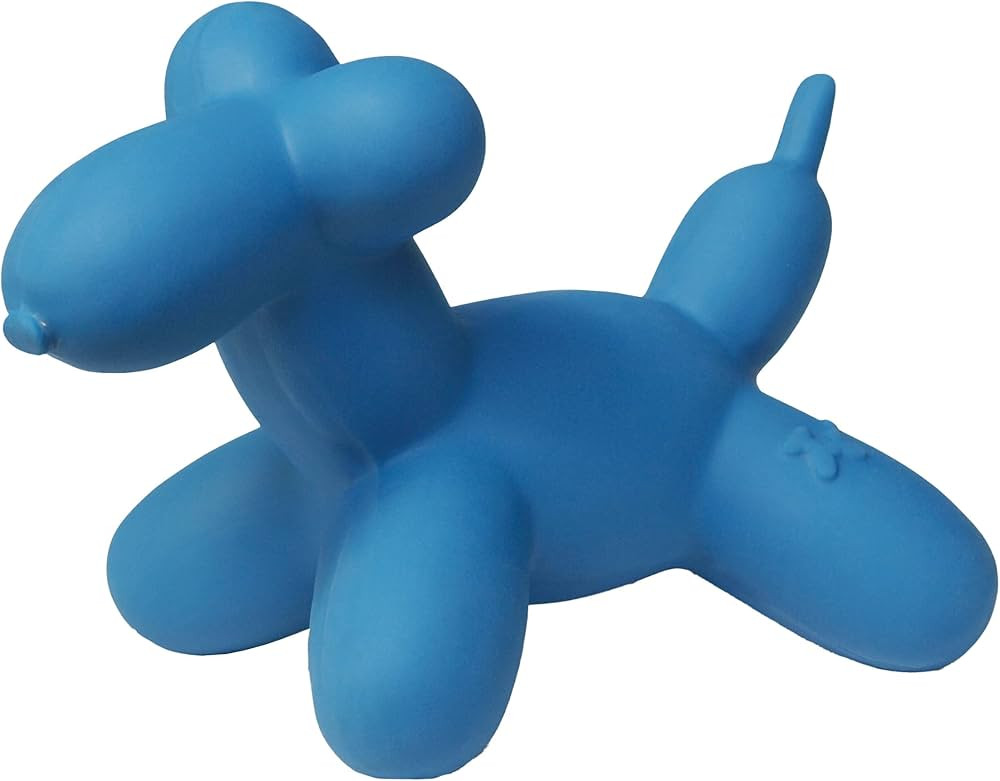 Outward Hound Latex Rubber Balloon Squeaky Dog Toy, Blue, Large | Amazon (US)