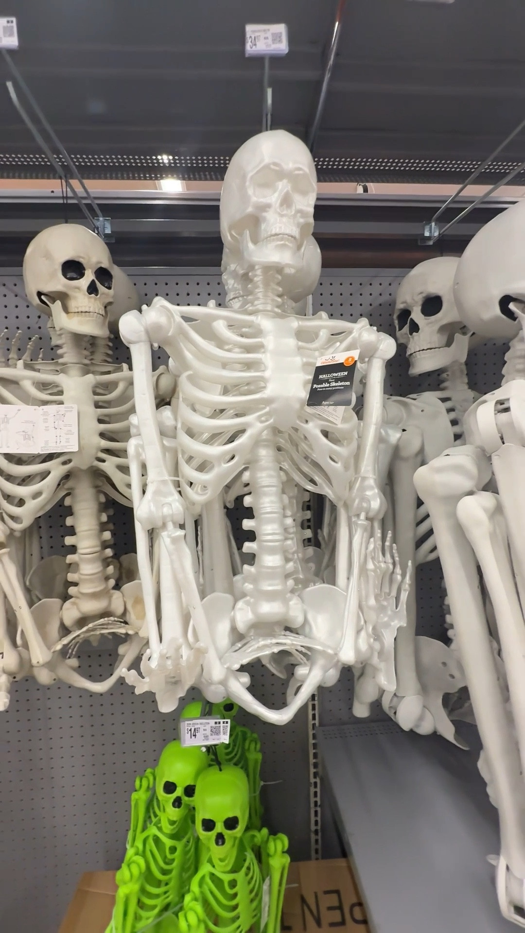 NEW LED light up positionable skeletons. #halloweendecor #skeleton #ledkightup #walmartdecor #walmarthome

#LTKFindsUnder50 #LTKHome #LTKSeasonal