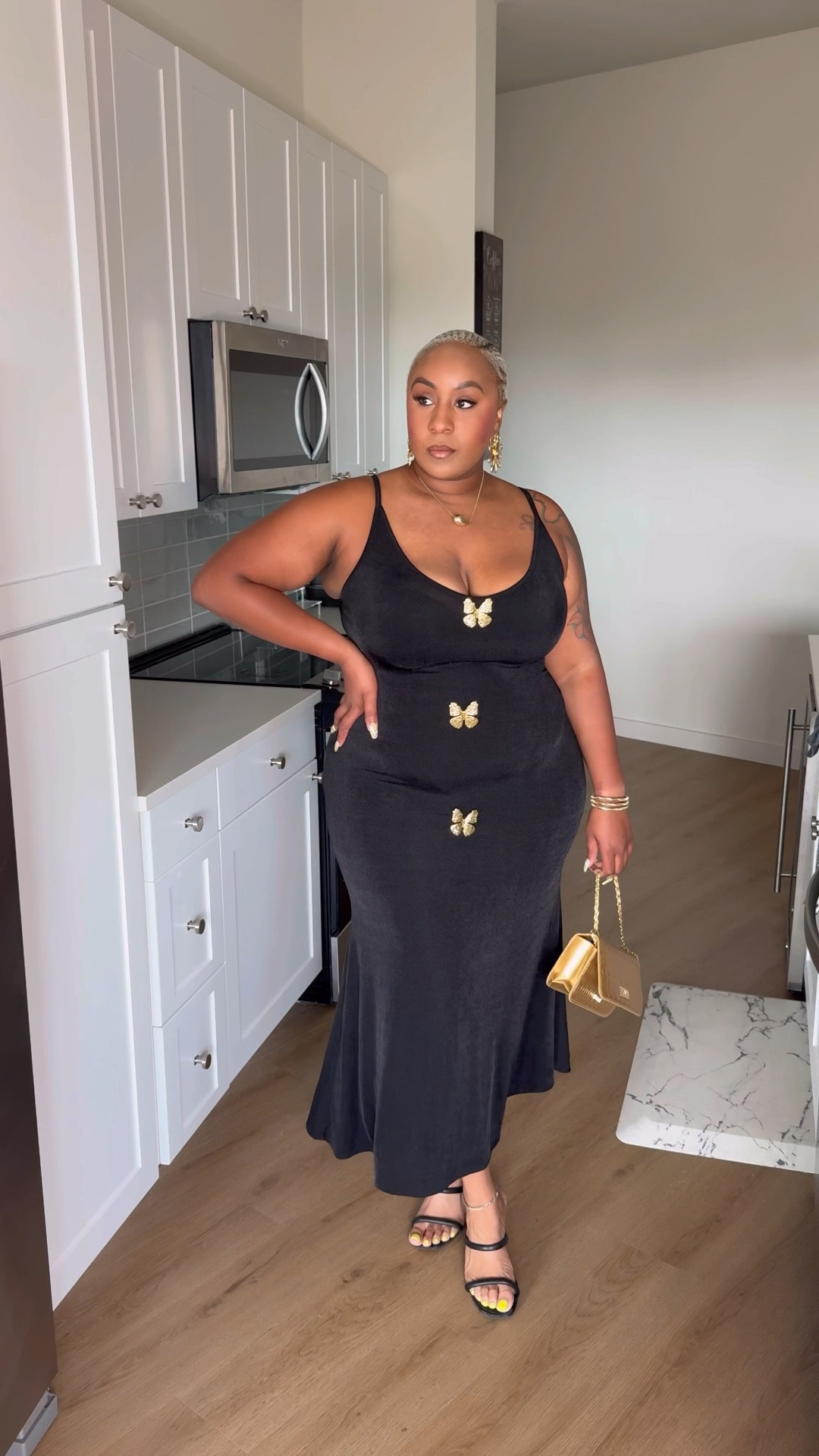 Black dress | butterfly details | plus size | 

#LTKSummerEdit #LTKPlusSize #LTKBeauty