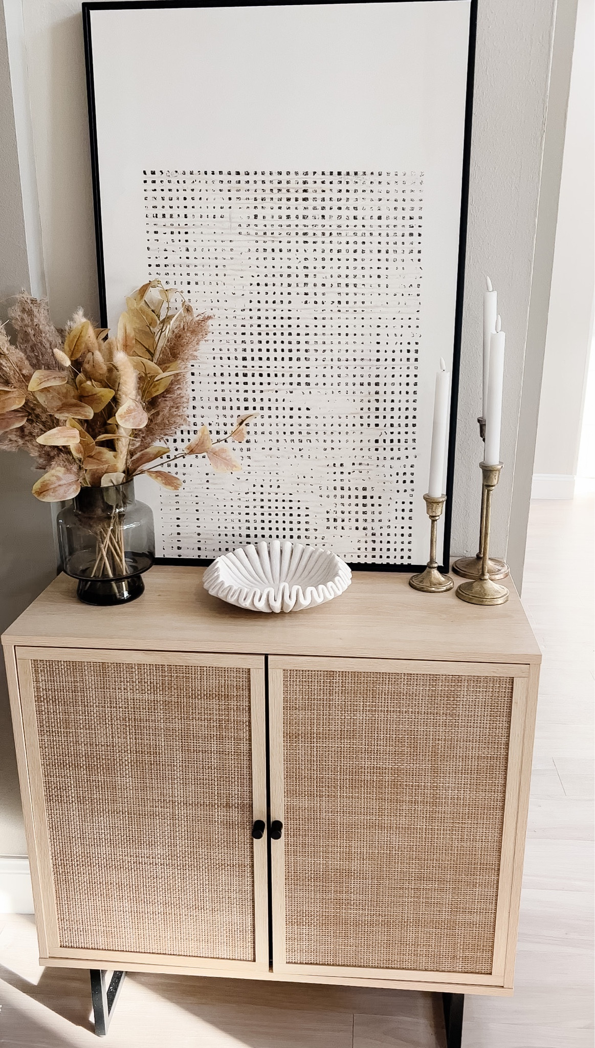 This cabinet is perfect for a small hallway/entryway! Also, I’m in love with this light oak color!

Small entry cabinet | Entryway idea | Hallway idea | Decor | 2 door cabinet | 2 door sideboard | Neutral Home | Transitional home style | Contemporary home style | Classic | Foyer decor | Media cabinet | Small cabinets | Console | Look for less 

#LTKSeasonal #LTKhome #LTKsalealert