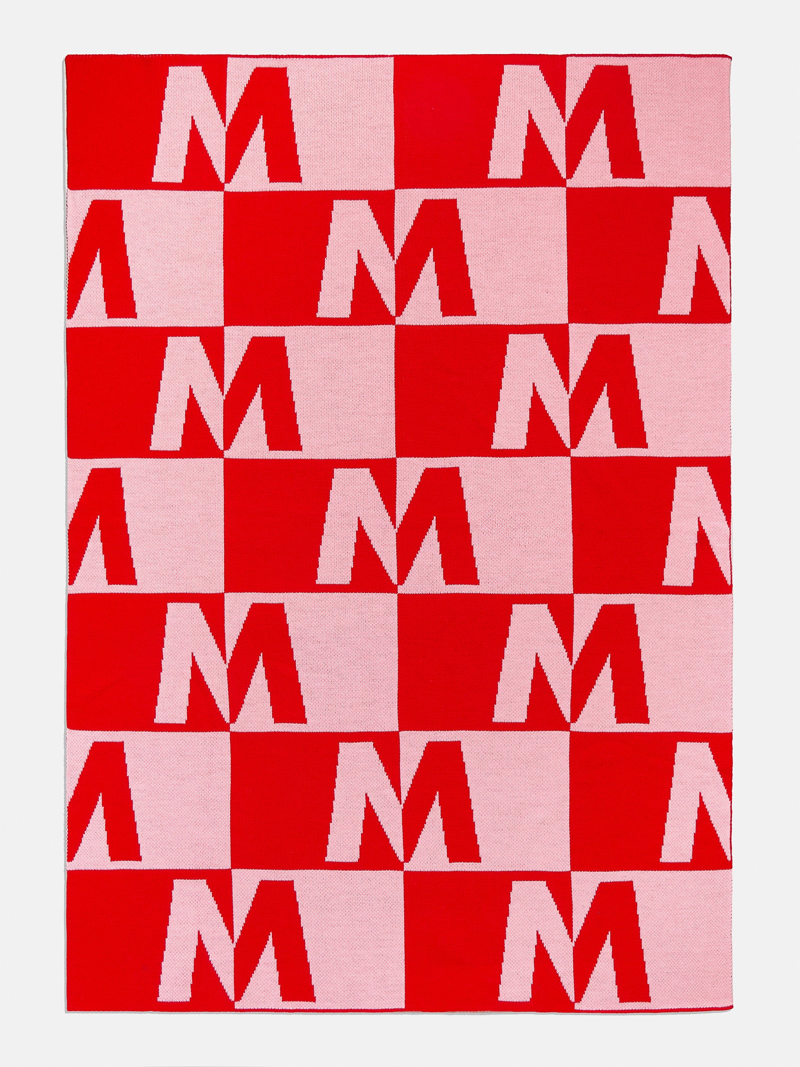 Opposites Attract Custom Blanket - Red/Pink | BaubleBar (US)