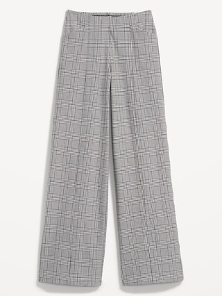 High-Waisted Pixie Pull-On Wide-Leg Pants | Old Navy (US)