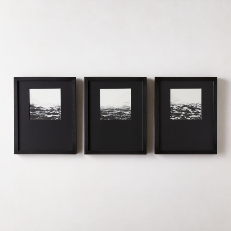 'Port' Framed Modern Wall Art Set of 3 | CB2 | CB2