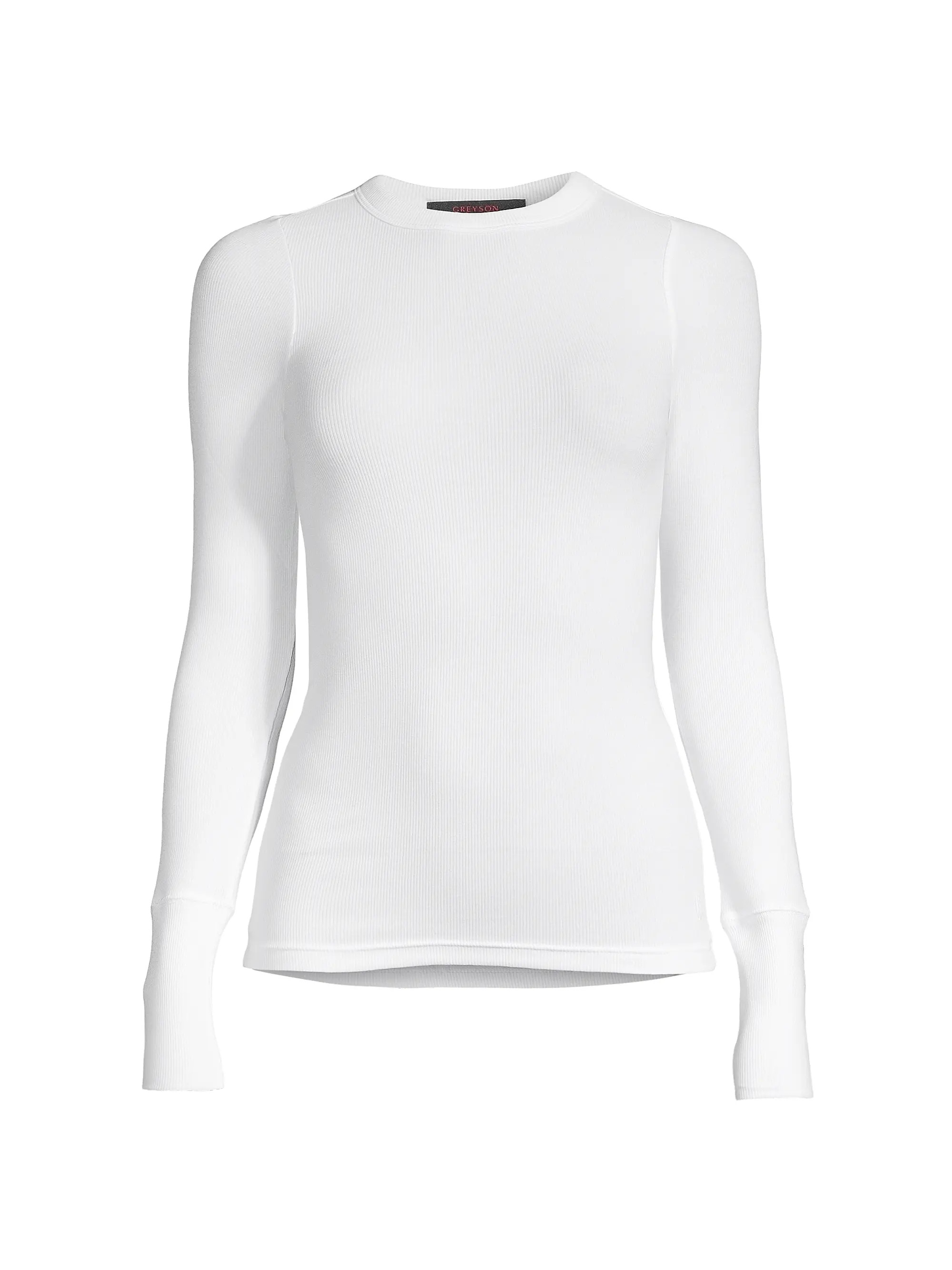 Orion Ribbed Long-Sleeve Top | Saks Fifth Avenue