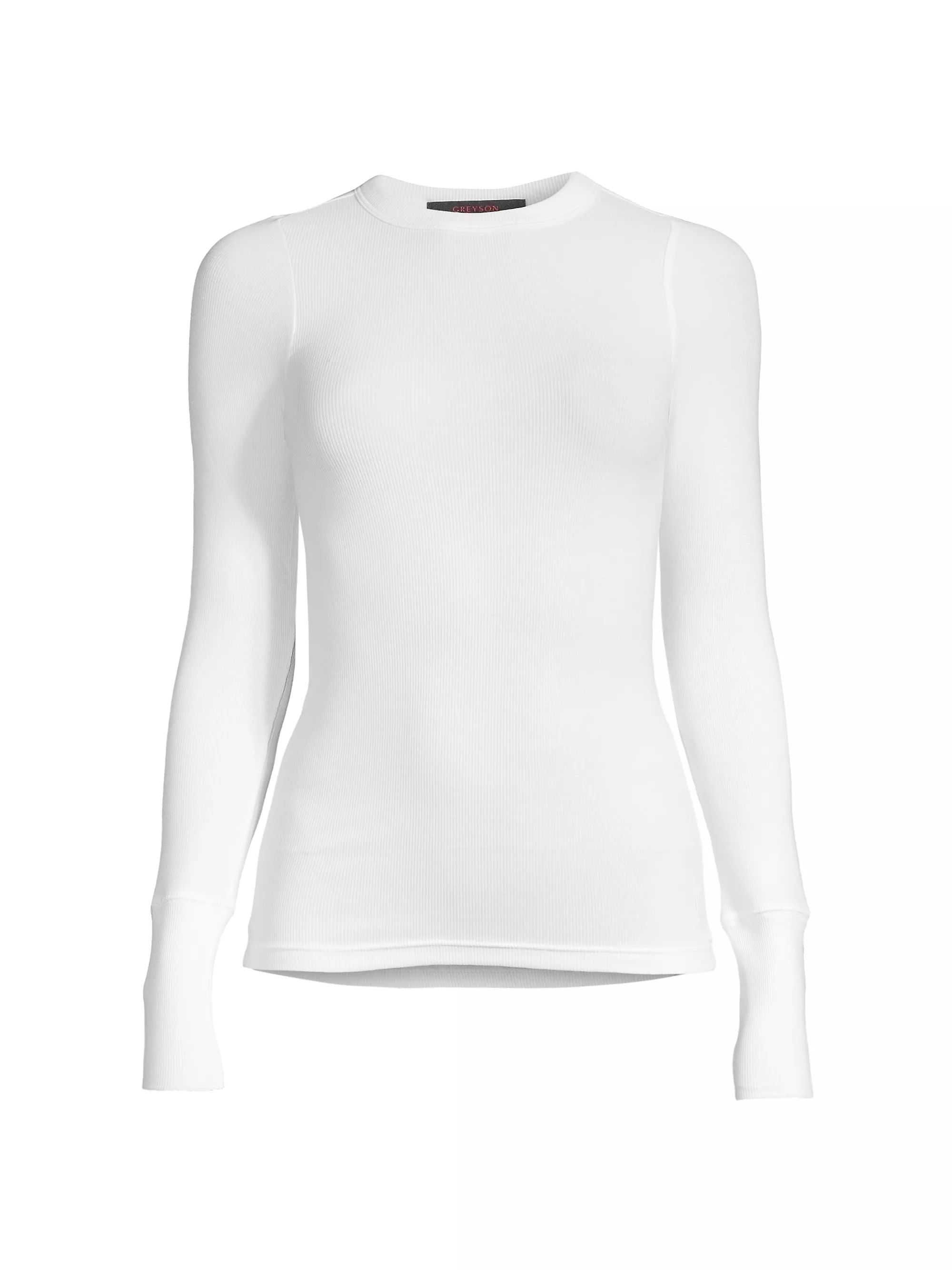 Orion Ribbed Long-Sleeve Top | Saks Fifth Avenue