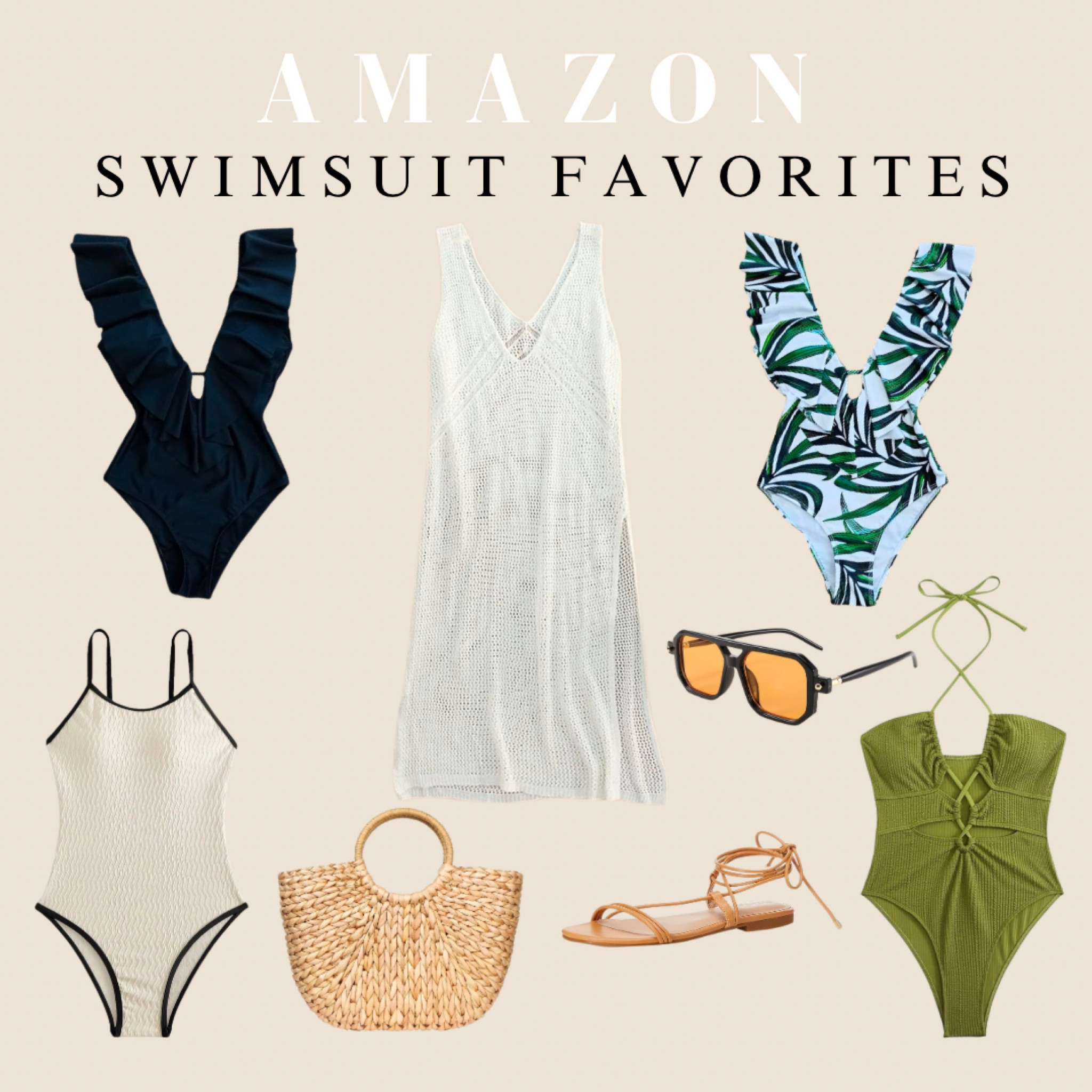 Amazon Swimsuit Favorites 

#LTKSeasonal #LTKswim #LTKU