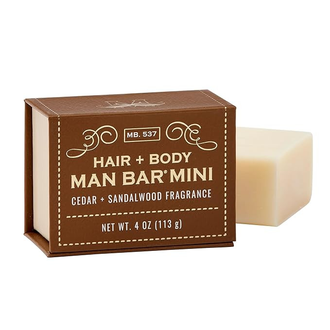 San Francisco Soap Hair and Body Mini-Bar 4oz (Cedar and Sandalwood) - No Harmful Chemicals - Goo... | Amazon (US)