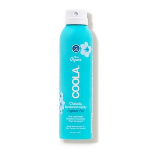 COOLA Classic Body Organic Sunscreen Spray SPF 50 Fragrance-Free | Dermstore | Dermstore