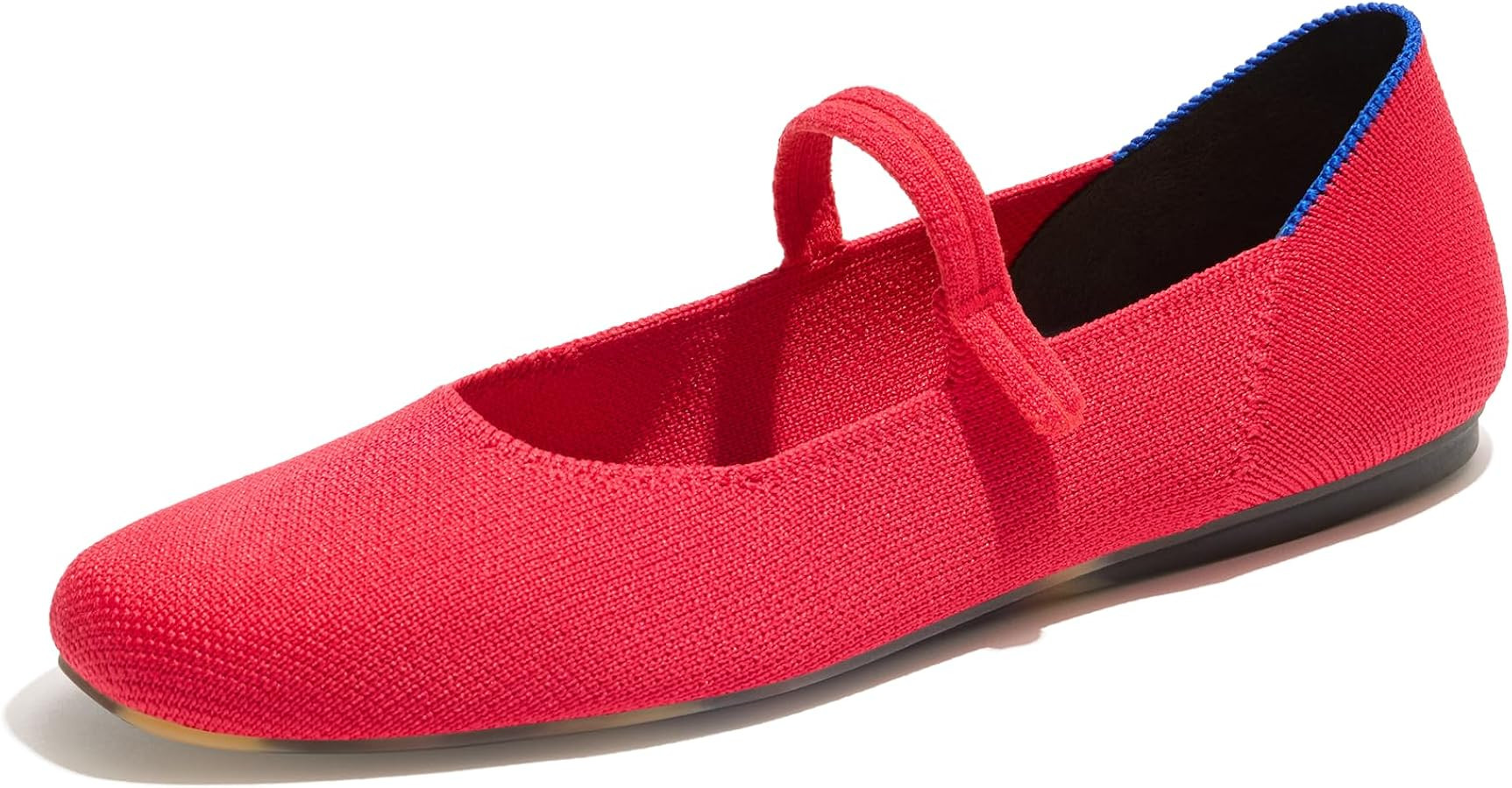 Rothy's The Square Mary Jane Women's Slip-On Shoes, Square-Toe Flats, Made from Recycled Plastic ... | Amazon (US)