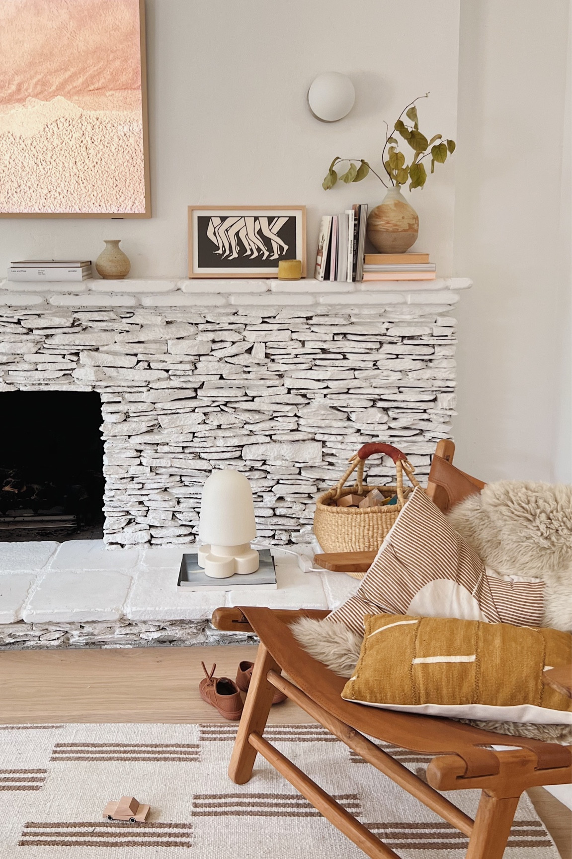 Organic modern living room with neutral decor and  earthy textures

#LTKstyletip #LTKhome