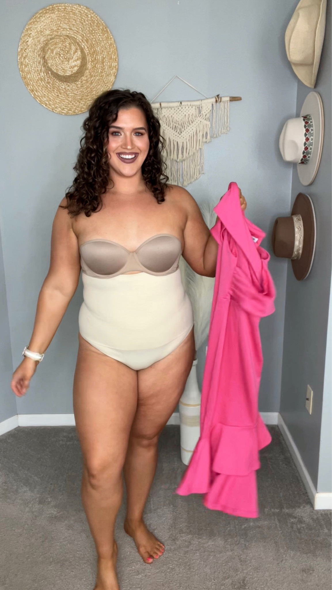 Midsize shapewear + strapless bra combo for fitted dresses and formalwear! 👗✨ 
Shapewear size XL 
Cup size 38A
My favorite shapewear shorts are linked as well! 
#midsizeoutfits #shapewear #undergarments #straplessbra #spanx #formalwear #shapermint #thirdlove #myfaves 

#LTKstyletip #LTKunder50 #LTKcurves