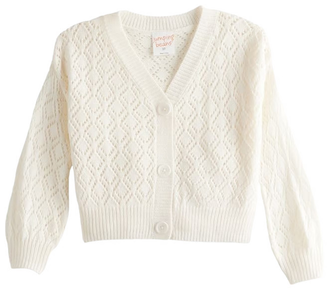 Baby & Toddler Girl Jumping Beans® Button Front V-Neck Cardigan | Kohl's