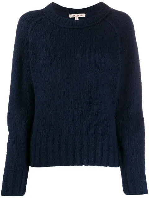 Alexa Chung Fine Knit Crewneck Jumper - Farfetch | Farfetch (UK)