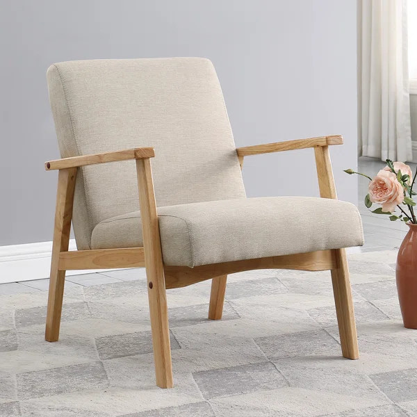 Emron Wide Arm Chair Accent Chair | Wayfair North America
