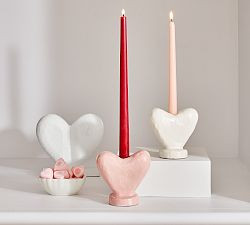 Heart Shaped Candle Holder | Pottery Barn (US)