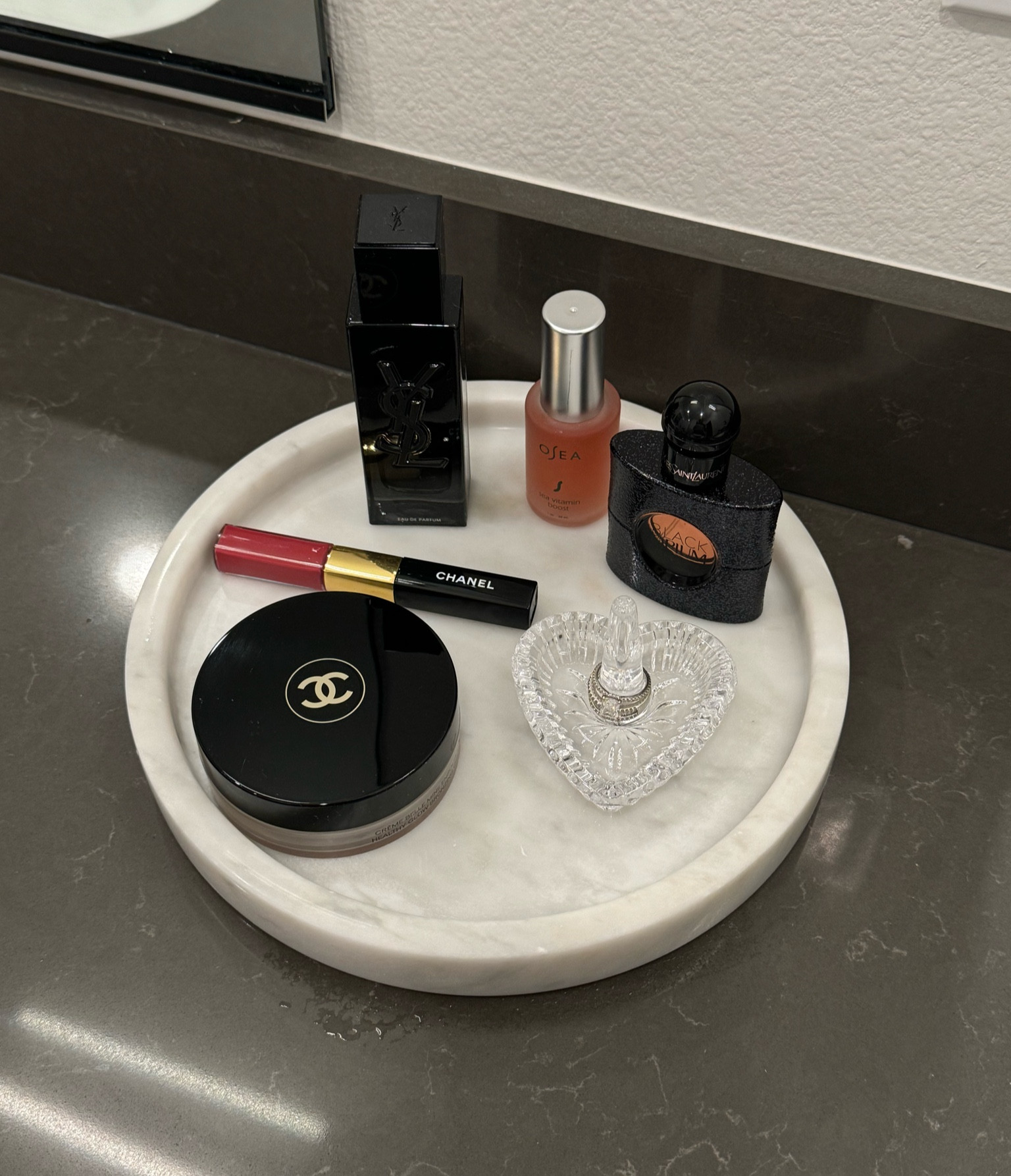 the cutest (and real) marble tray 🥹 

#LTKxPrime #LTKfindsunder50 #LTKbeauty