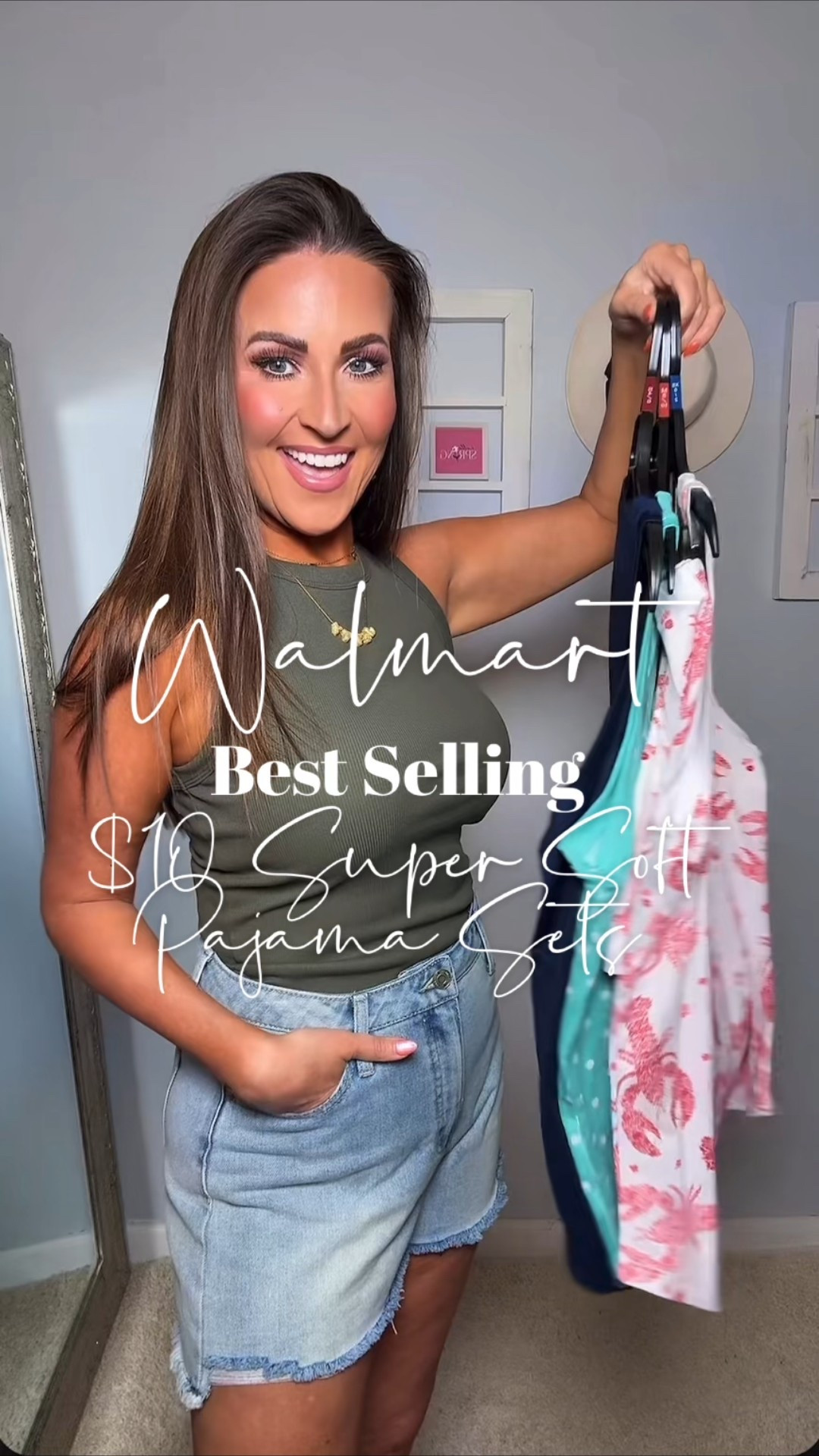 You will love these best selling $10 pajama sets. They’re super soft and have pockets- which I love, because I take my dog out at night and I can put my phone in my pocket. Wearing size XS. I am 5’3”, 120, 30DDD-27-38.

Pajamas, summer pajamas, pajama sets, pajama short sets, loungewear, sleep sets, affordable fashion, Walmart finds

#LTKSeasonal #LTKSummerEdit #LTKFindsUnder50