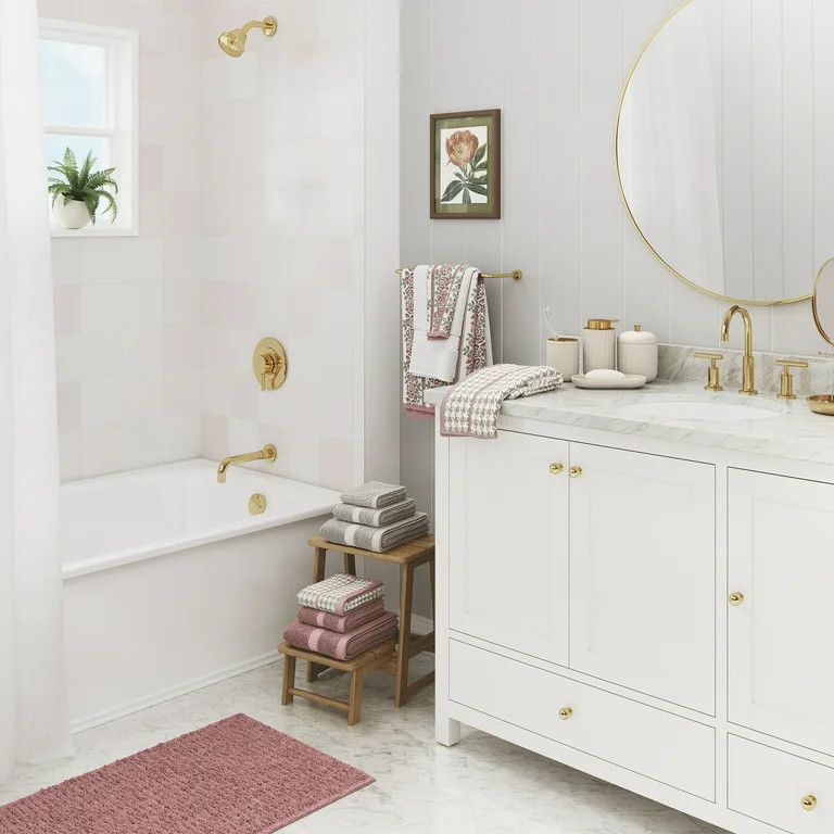 Beautiful By Drew Barrymore Bathroom Canister- Off White | Walmart (US)