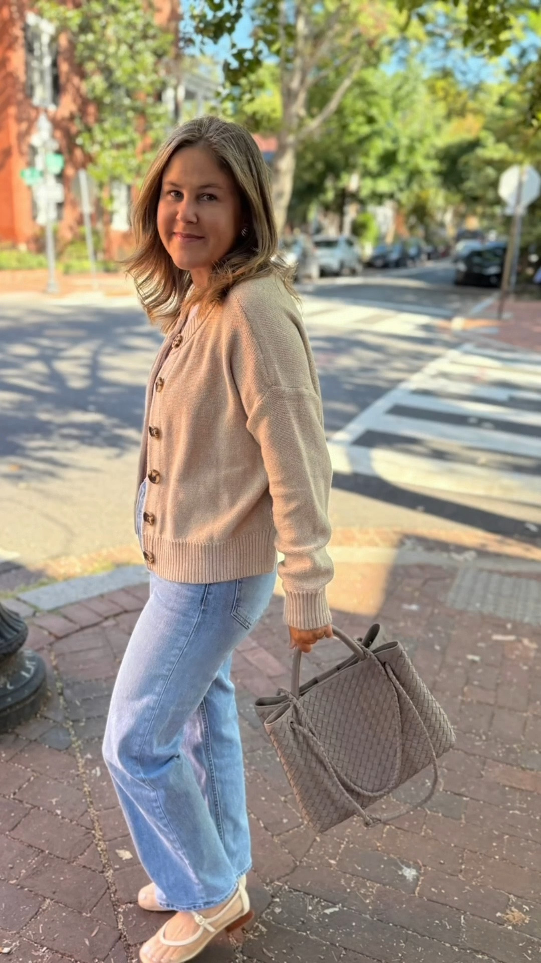 Cotton sweaters I love for fall. It’s the perfect material because you’ll never be too hot or cold! Wearing size small in both. These were gifted to me - I love them so much and highly recommend them! 

#LTKSeasonal #LTKFindsUnder100