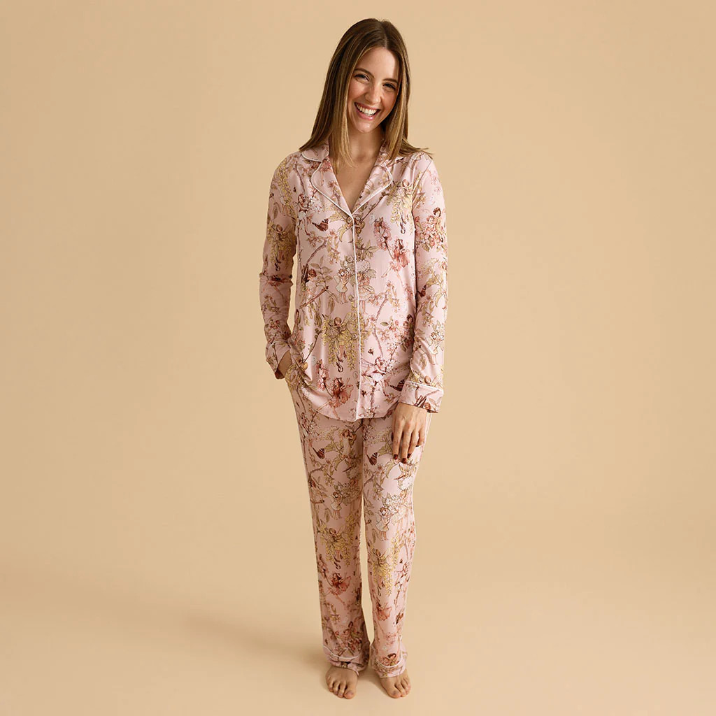Flower Fairies of the Trees Women's Luxe Pajama Pant Set | Posh Peanut