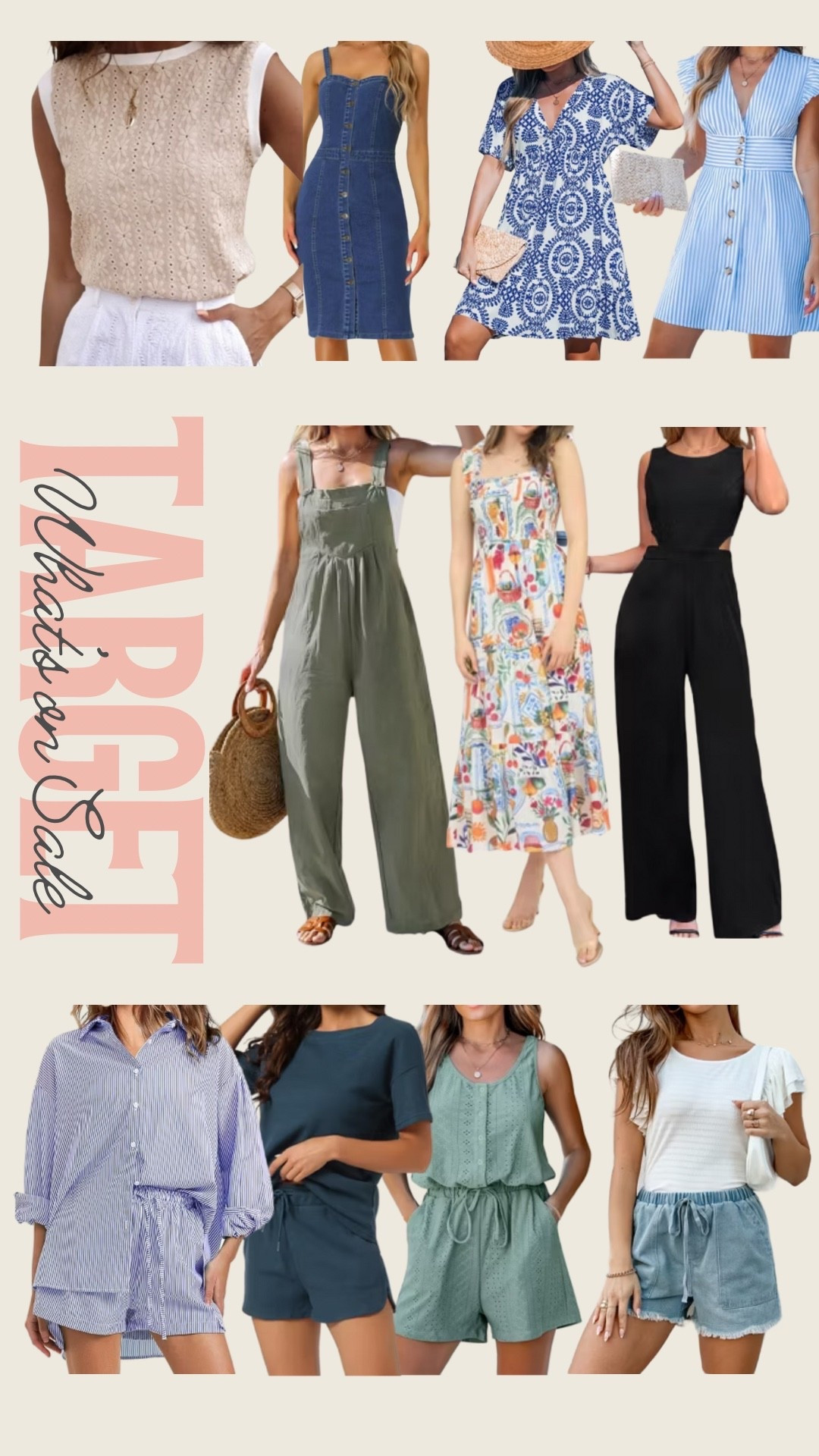 What’s on sale at Target this summer!

#LTKSeasonal #LTKSaleAlert #LTKSummerEdit